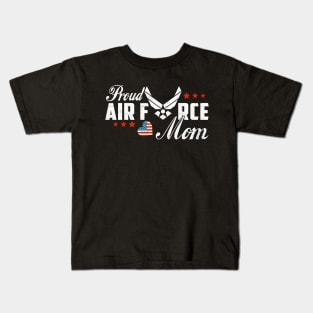 Proud Mom Air Force - USAF Women's Kids T-Shirt